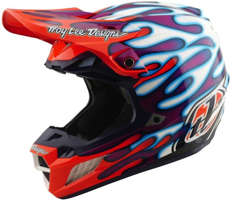 Casco TROY LEE DESIGNS SE5 Composite Mips - Lined Up negro