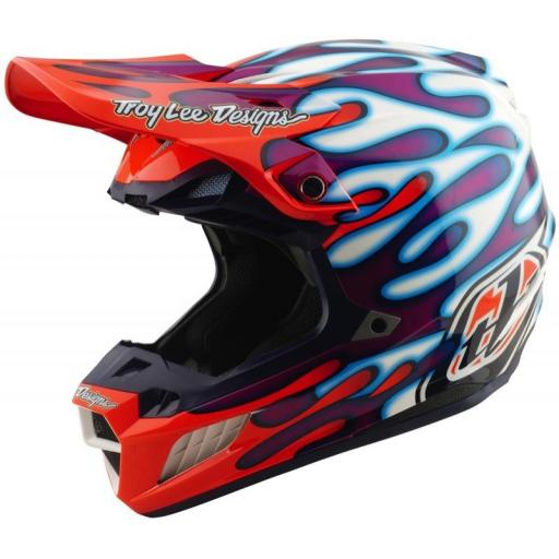 Casco TROY LEE DESIGNS SE5 Composite Mips - Lined Up negro