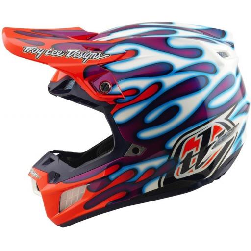 Casco TROY LEE DESIGNS SE5 Composite Mips - Lined Up negro [1]