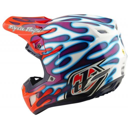 Casco TROY LEE DESIGNS SE5 Composite Mips - Lined Up negro [6]