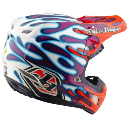 Casco TROY LEE DESIGNS SE5 Composite Mips - Lined Up negro [4]