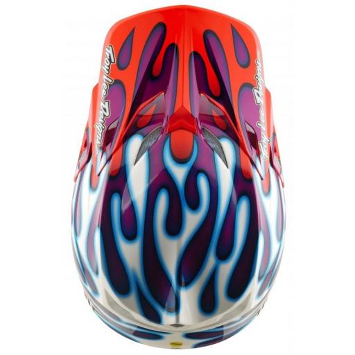 Casco TROY LEE DESIGNS SE5 Composite Mips - Lined Up negro [2]