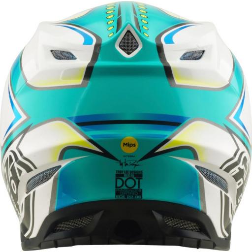 Casco TROY LEE DESIGNS SE5 Composite Mips - Crest Real Teal [4]