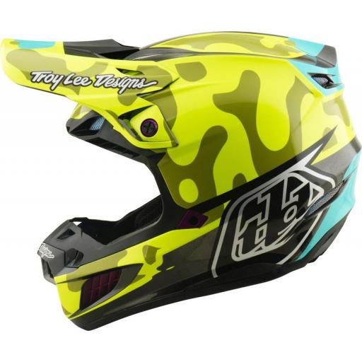 Casco TROY LEE DESIGNS SE5 Composite Mips - Myth amarillo flúor [1]