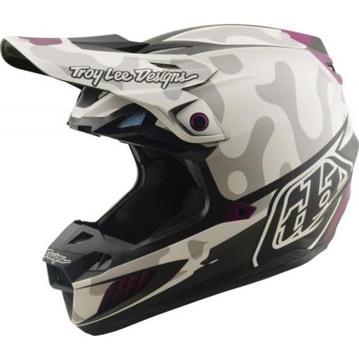 Casco TROY LEE DESIGNS SE5 Composite Mips - Myth Pumice