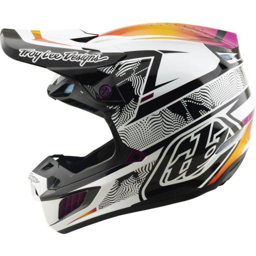 Casco TROY LEE DESIGNS SE5 Composite Mips - Lined Up negro [5]