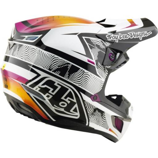 Casco TROY LEE DESIGNS SE5 Composite Mips - Lined Up negro [2]
