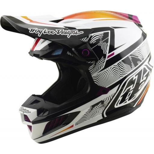 Casco TROY LEE DESIGNS SE5 Composite Mips - Lined Up negro