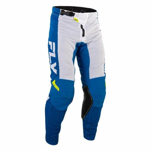 Pantalón FLY RACING Kinetic Mesh - Azul / Blanco / Hi-Vis [0]
