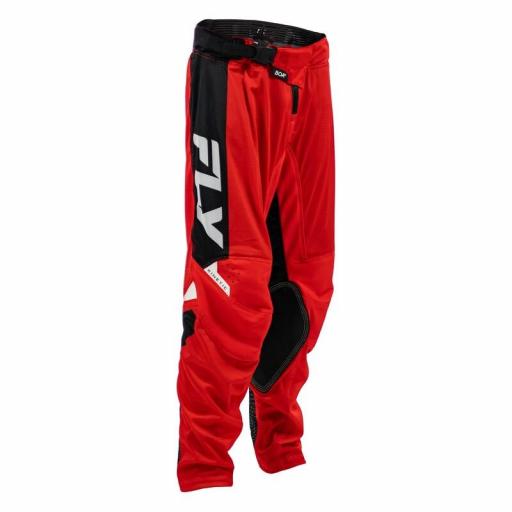 Pantalón infantil FLY RACING Kinetic Mesh - Rojo / Negro / Blanco [1]