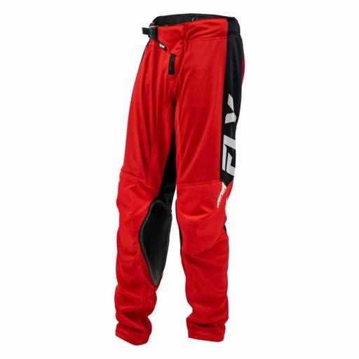 Pantalón infantil FLY RACING Kinetic Mesh - Rojo / Negro / Blanco