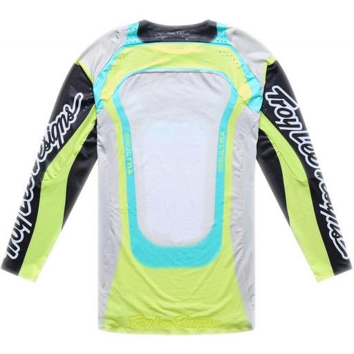 Camiseta TROY LEE DESIGNS SE Ultra - Vision Stone White/Carbon [1]