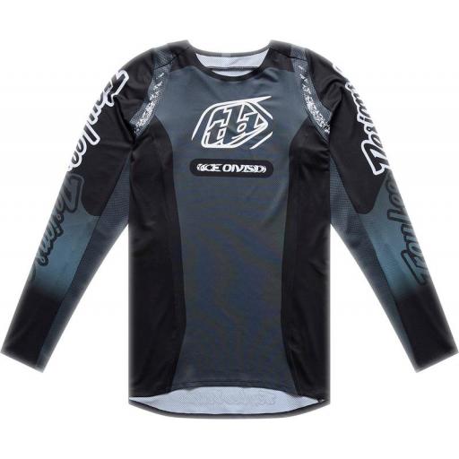 Camiseta TROY LEE DESIGNS SE Pro - Sever Negro/gris