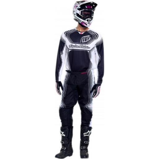 Pantalón TROY LEE DESIGNS GP Pro - Streamline Negro/Blanco [3]