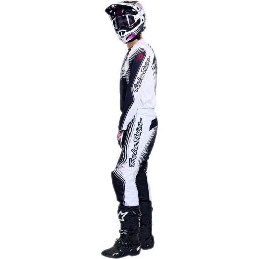 Camiseta TROY LEE DESIGNS GP Pro - Streamline Negro/Blanco [3]