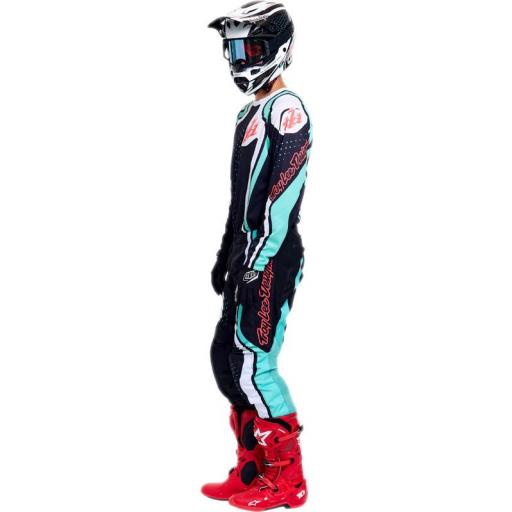 Pantalón TROY LEE DESIGNS GP Pro - Roller Negro/Teal [3]