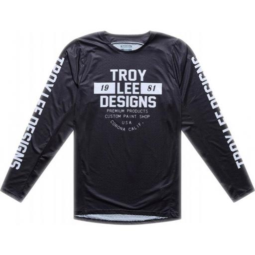 Camiseta TROY LEE DESIGNS GP Pro Air - Seal Negro [0]