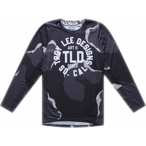 Camiseta TROY LEE DESIGNS GP Pro Air - Camo negro [0]