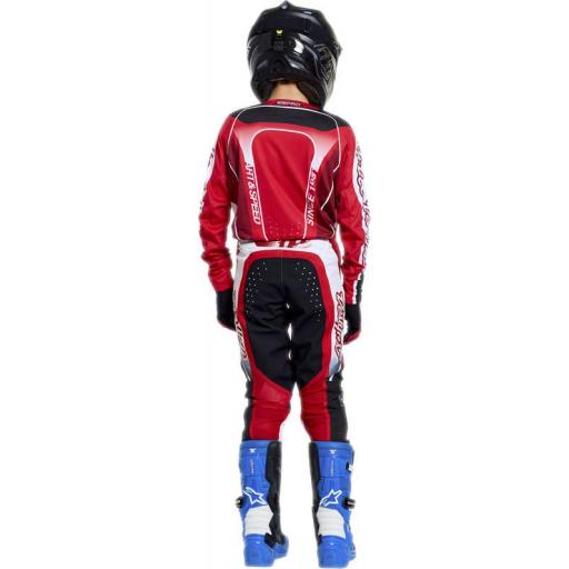Pantalón infantil TROY LEE DESIGNS SE Pro - Salvo Rojo/Blanco [1]