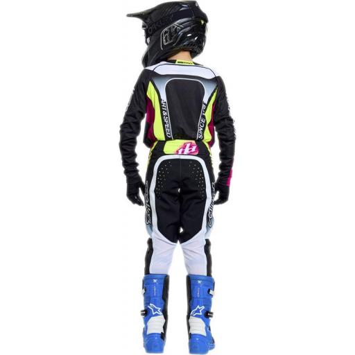 Pantalón infantil TROY LEE DESIGNS SE Pro - Salvo Negro/Blanco [1]