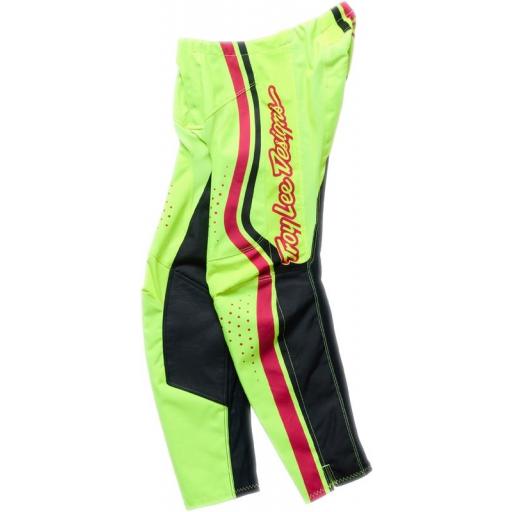 Pantalón infantil TROY LEE DESIGNS GP Pro - Roller Flo Yellow/fuschia