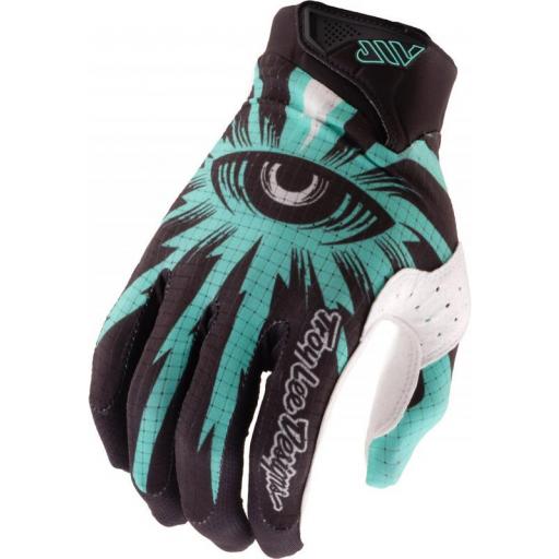 Guantes TROY LEE DESIGNS Air - Cyclops Carbon/Real Teal [0]