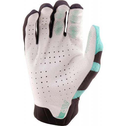 Guantes TROY LEE DESIGNS Air - Cyclops Carbon/Real Teal [1]