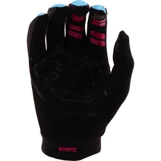 Guantes TROY LEE DESIGNS GP Pro - Framework negro/cian [1]
