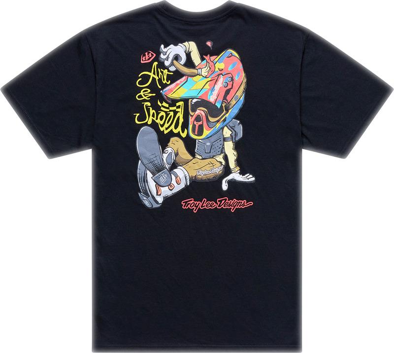 Camiseta TROY LEE DESIGNS Heritage - negro