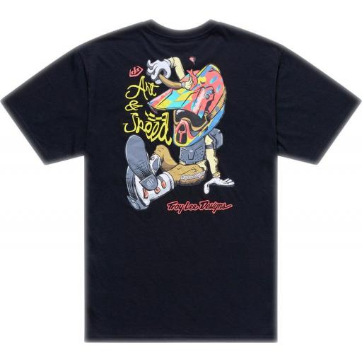 Camiseta TROY LEE DESIGNS Heritage - negro [0]
