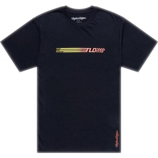 Camiseta TROY LEE DESIGNS Stripes - negro [0]