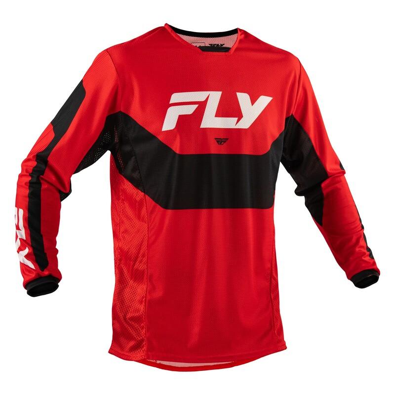 Camiseta FLY RACING Kinetic Mesh - Rojo / Negro / Blanco