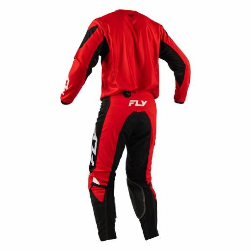Camiseta FLY RACING Kinetic Mesh - Rojo / Negro / Blanco [2]