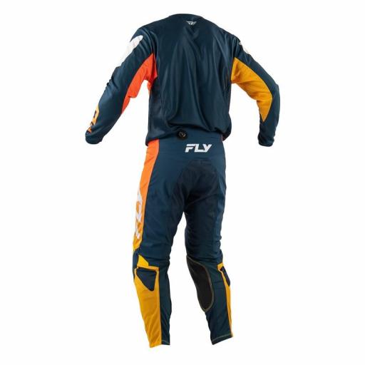 Pantalón FLY RACING Kinetic Mesh - Navy / Naranja [3]