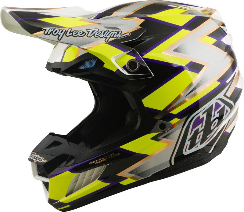 Casco TROY LEE DESIGNS SE5 Composite Mips Flush - blanco/negro