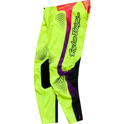 Pantalón Troy Lee Designs SE Ultra Aura Flo Yellow de motocross