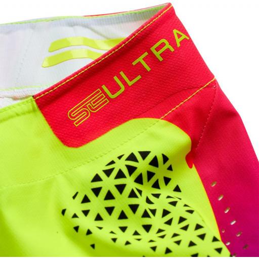 Pantalón Troy Lee Designs SE Ultra Aura Flo Yellow de motocross [1]