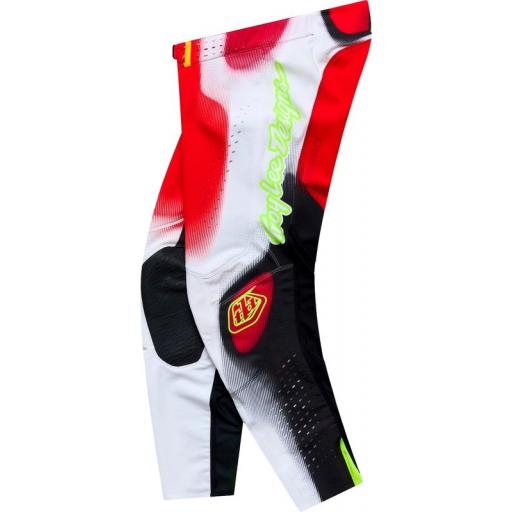Pantalón Troy Lee Designs SE Pro Illusion rojo y negro
