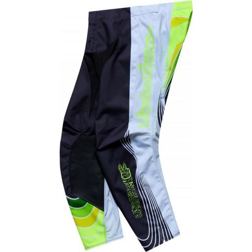 Pantalón Troy Lee Designs GP Pro Stagger Gunmetal/Neo Yellow