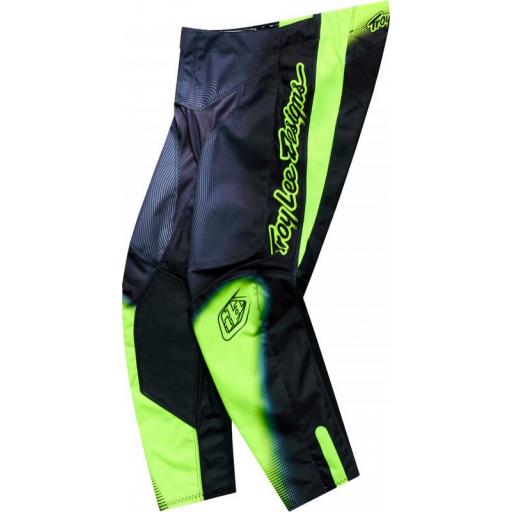Pantalón TROY LEE DESIGNS GP Pro Imprint - gris/Flo Yellow