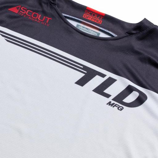 Camiseta Troy Lee Designs Scout GP Pro Winged Pumice [2]
