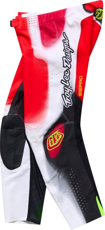 Pantalón infantil Troy Lee Designs SE Pro Illusion rojo y negro