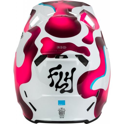 Casco FLY RACING Formula CC Vibe - blanco/rosa/azul [3]
