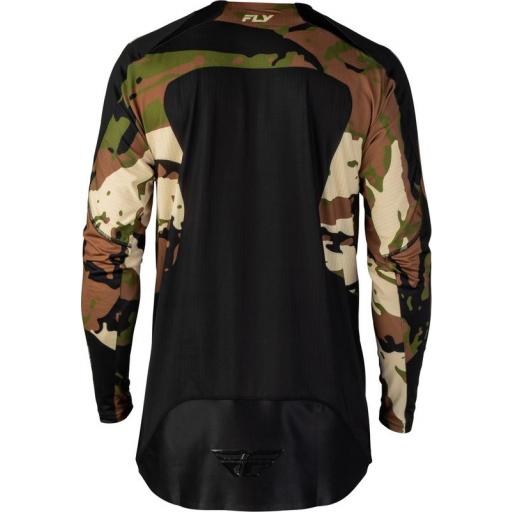 Camiseta motocross FLY Racing Evolution DST Hunt - negro/camo [1]