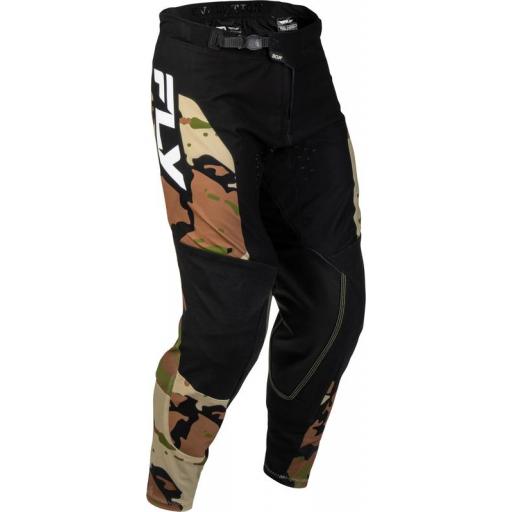 Pantalón motocross FLY Racing Evolution DST Hunt - negro/camo [1]