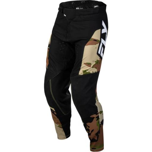 Pantalón motocross FLY Racing Evolution DST Hunt - negro/camo