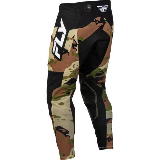 Pantalón motocross FLY Racing Evolution DST Hunt - negro/camo [3]