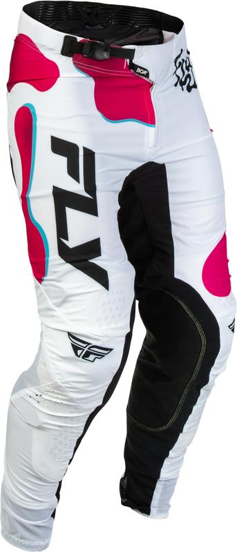 Pantalón FLY RACING Lite Vibe - blanco/rosa/azul