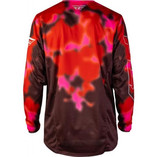 Camiseta FLY RACING Kinetic Blur - rojo/marrón [1]