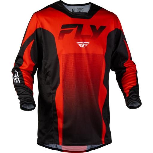 Camiseta FLY RACING Kinetic Fade - rojo/negro/blanco